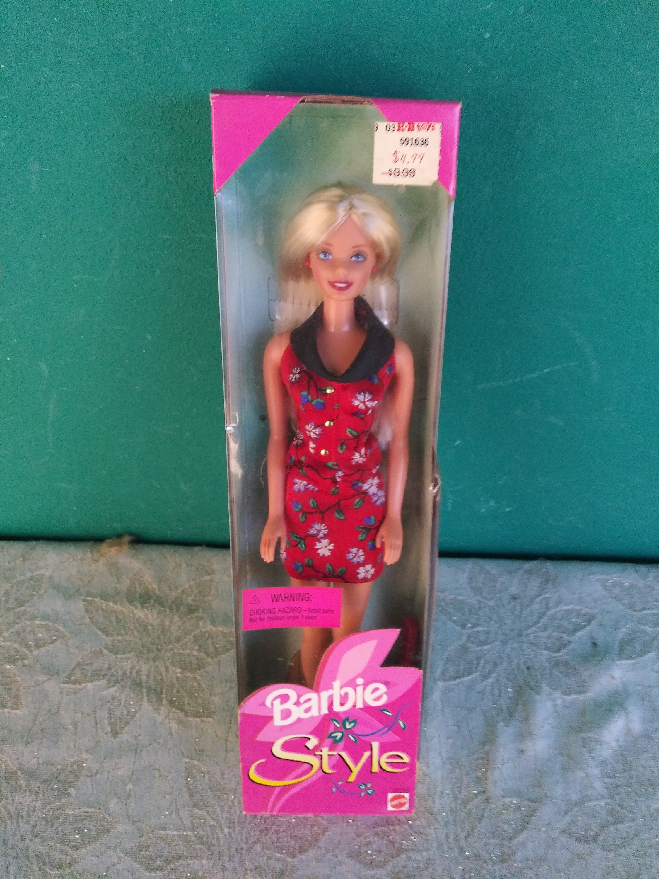 mesh stikstof Controle Mattel 1998 Barbie in Style Vintage Barbie Doll - Etsy