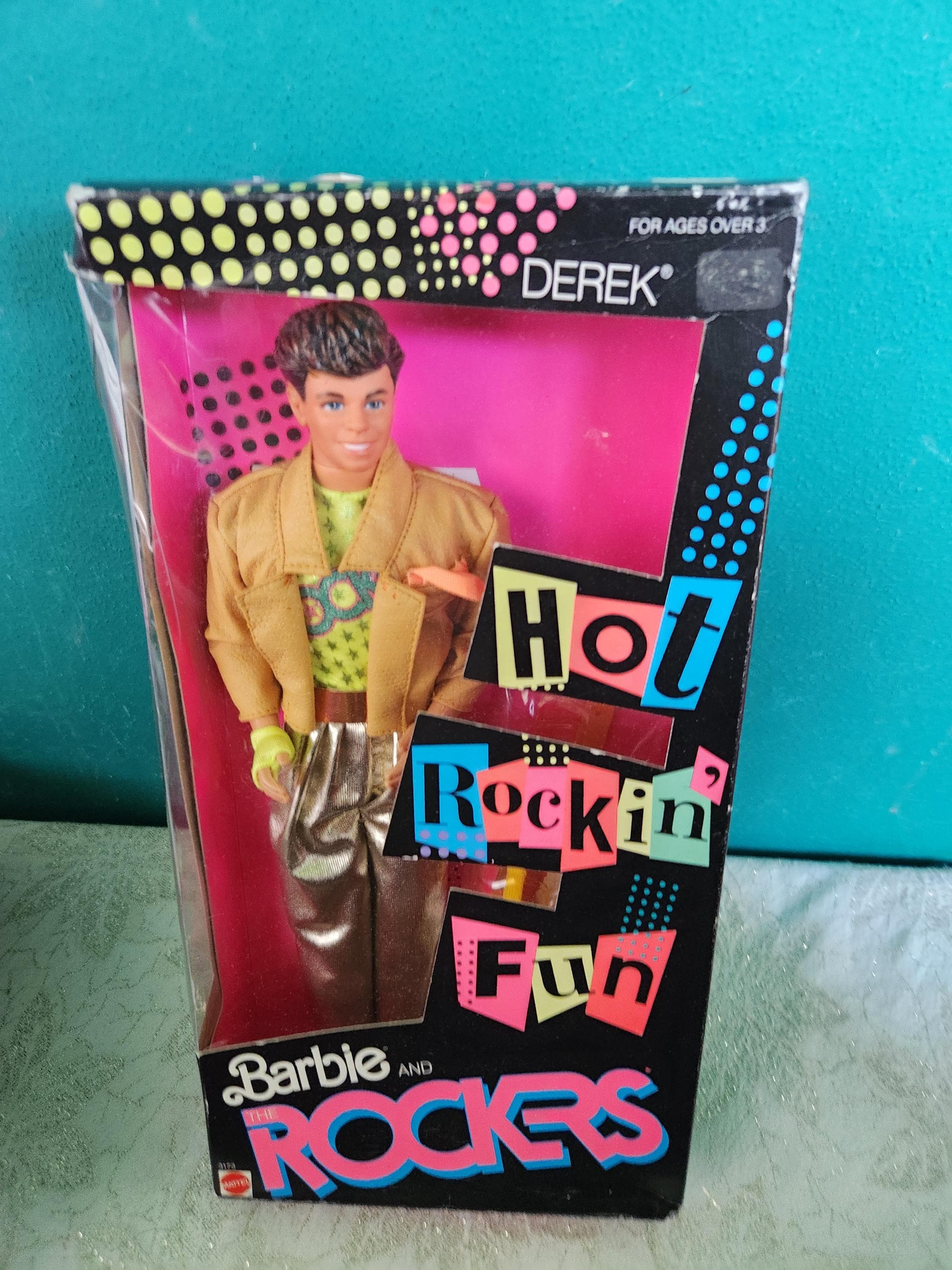 Barbie Derek Hot Rockin' Rockstar De 1986 - Mattel - Collector édition Limitée
