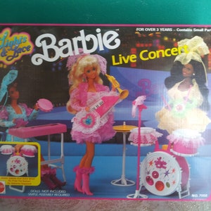 Mattel Lights and Lace Live Concert playset Vintage Barbie Playset