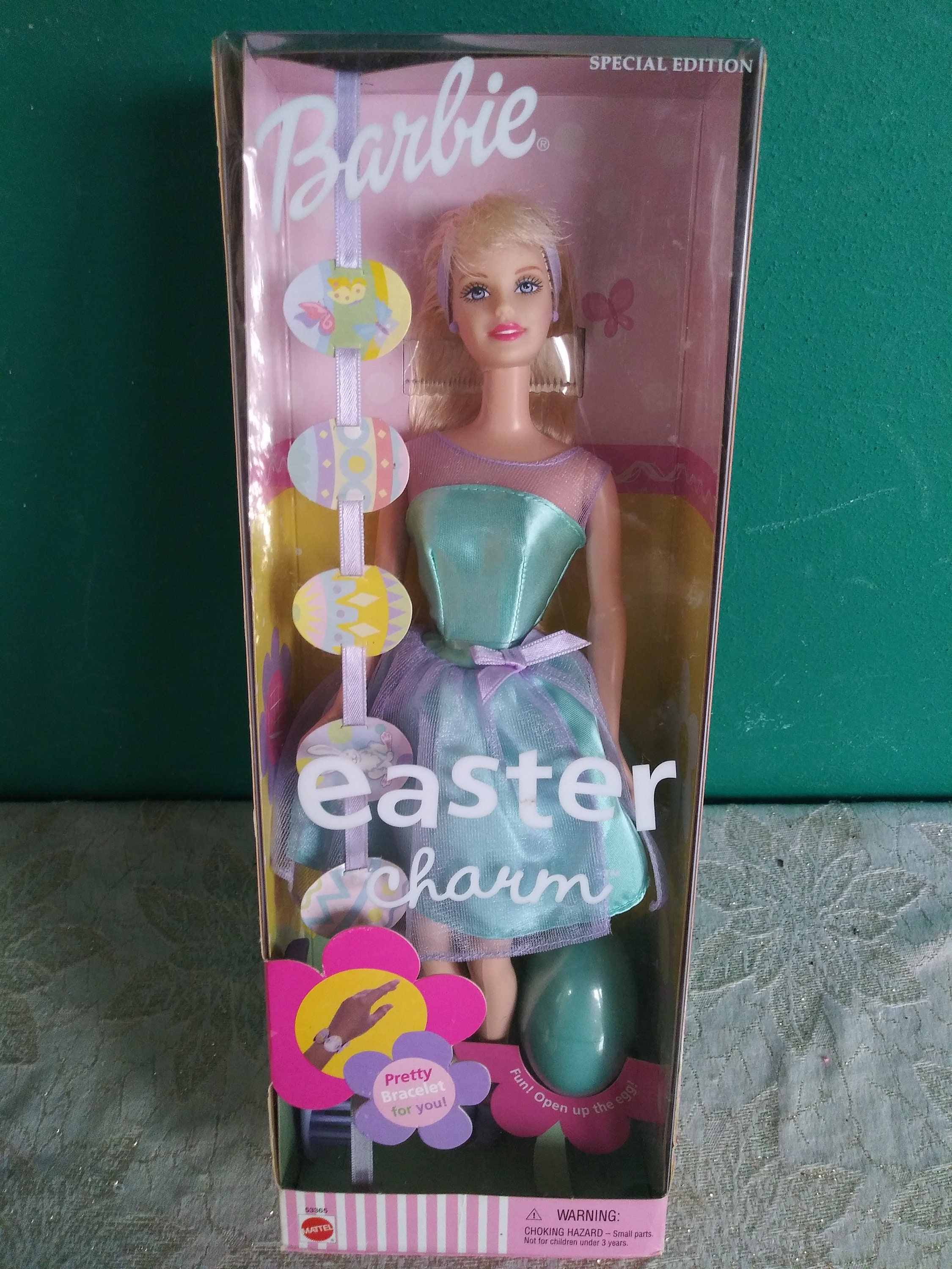 Mattel Easter Charm Barbie Doll Special Edition Etsy