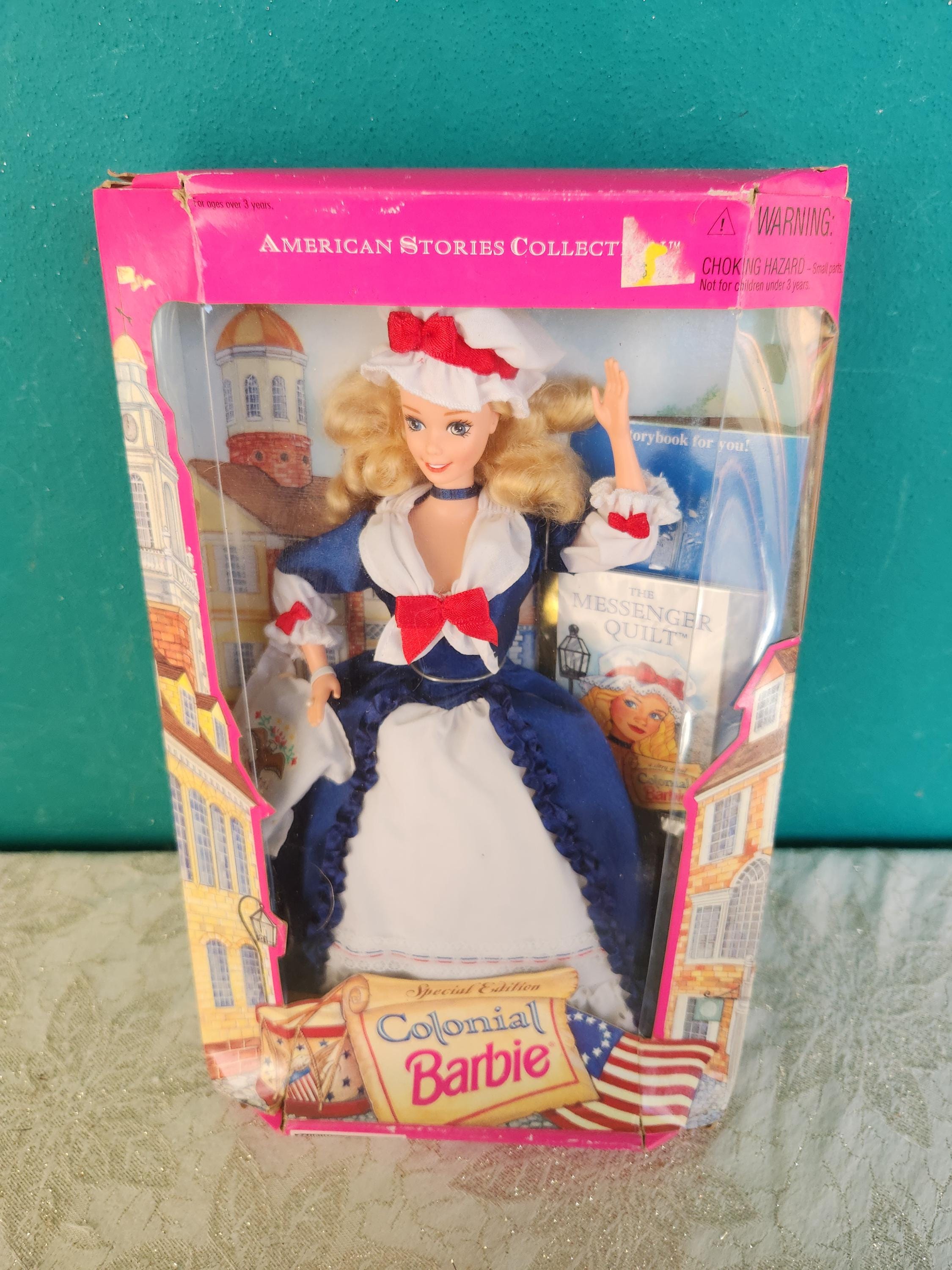 Mattel Colonial Barbie Doll/ American Story Collection/ Special