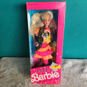 Mattel Vintage Barbie Cool Looks 1990 Barbie Doll Vintage - Etsy