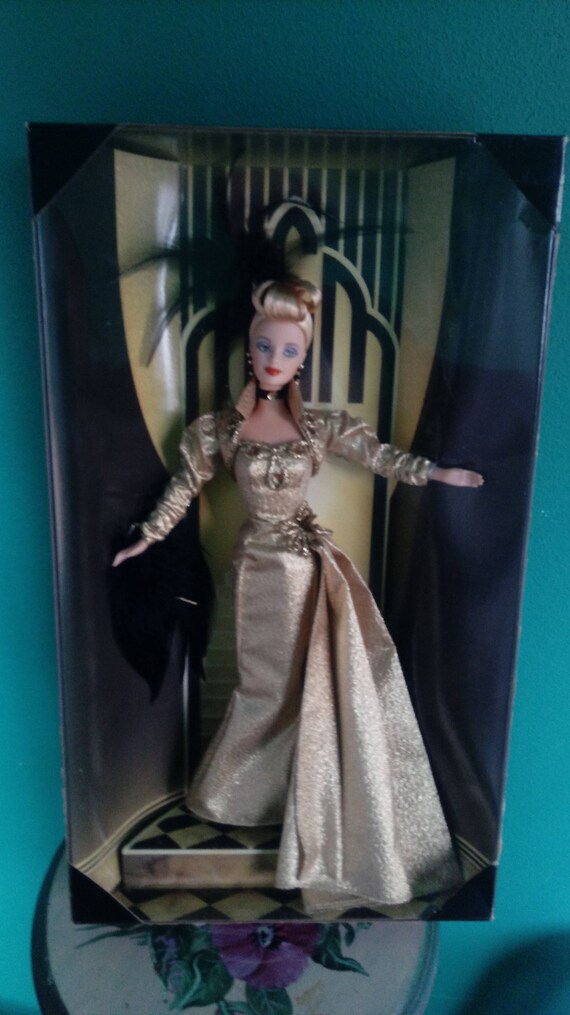 golden hollywood barbie