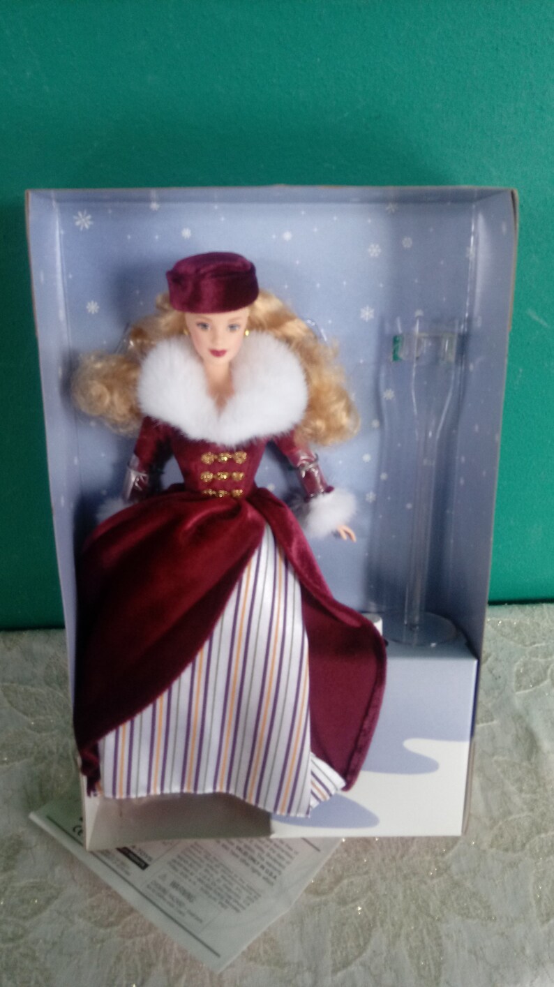 victorian ice skater barbie special edition value