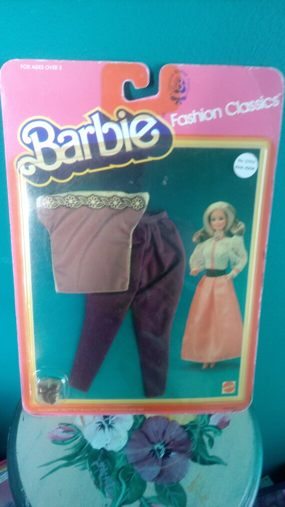 vintage barbie clothes 1980's