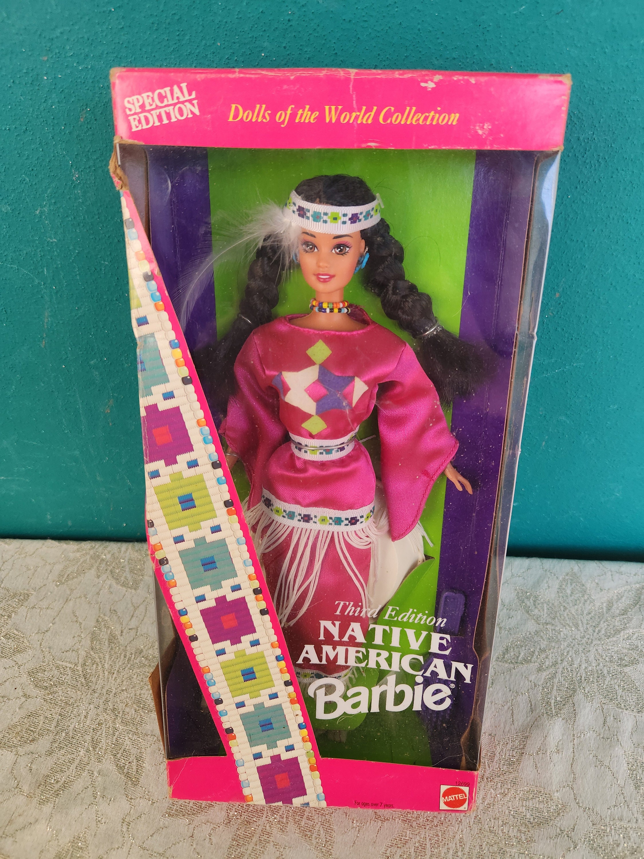 Mattel Dolls of the World Native American Third Edition Barbie