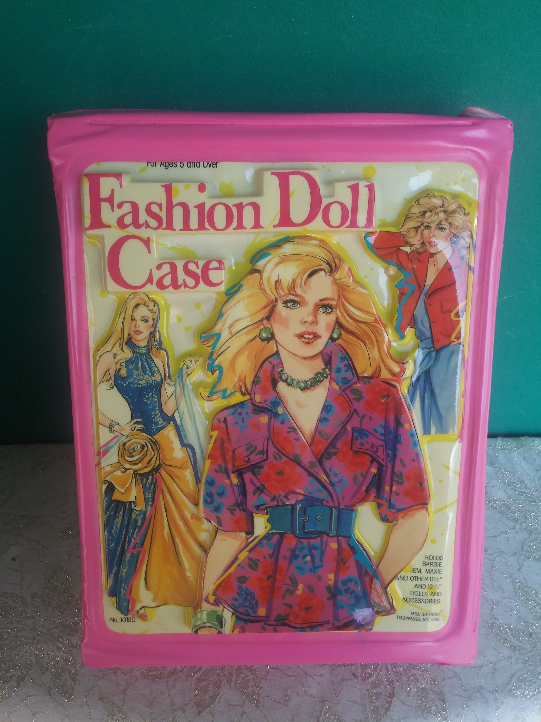 Mattel 1980's Fashion Doll Case Doll Case Barbie Jem Etsy Canada