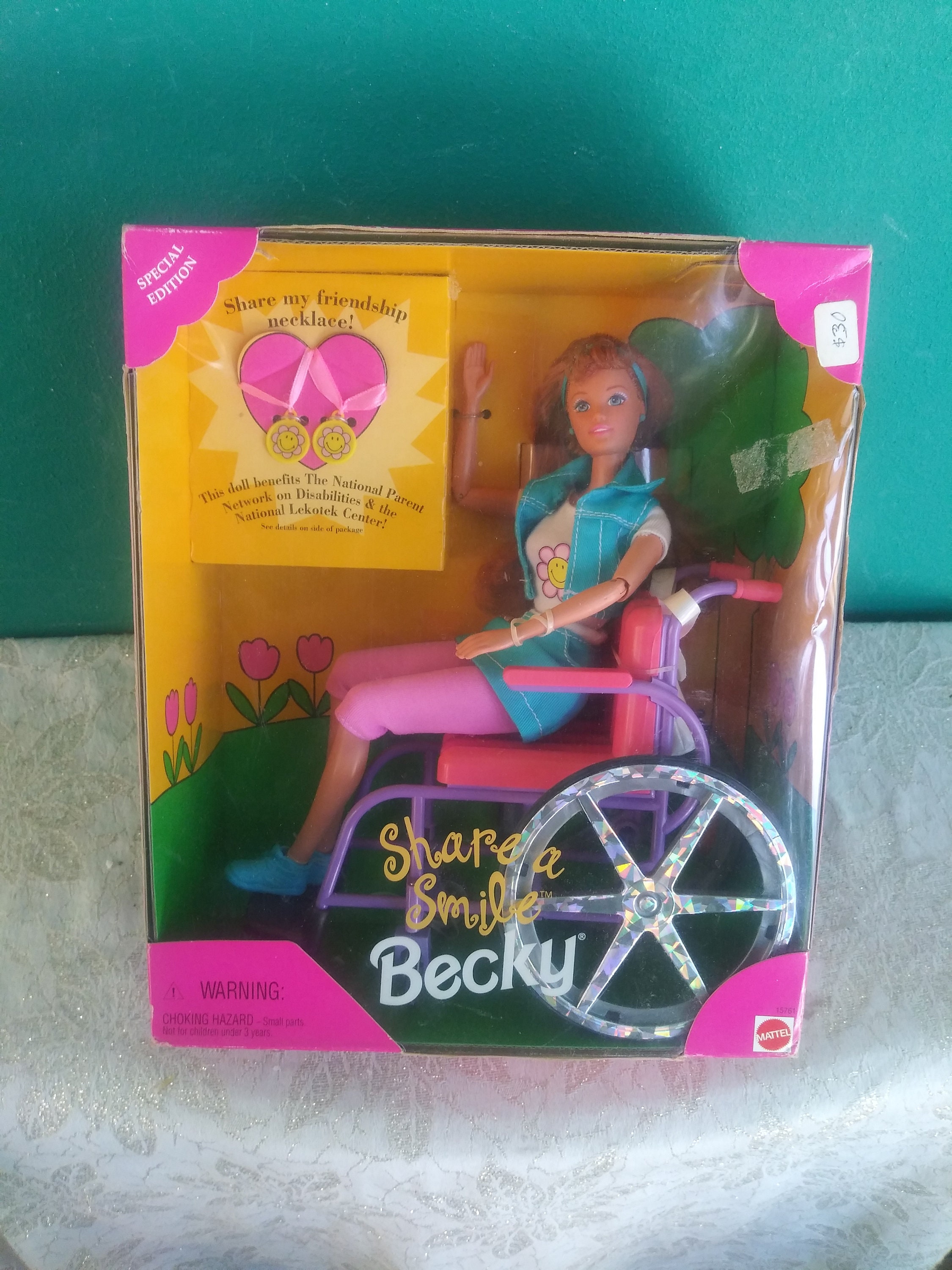 Barbie Special Edition Share A Smile Becky New In Box Etsy 日本
