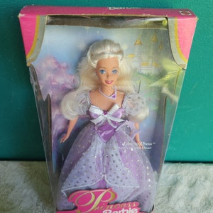 Mattel Barbie, Barbie Princess Purple Dress Vintage Princess Barbie