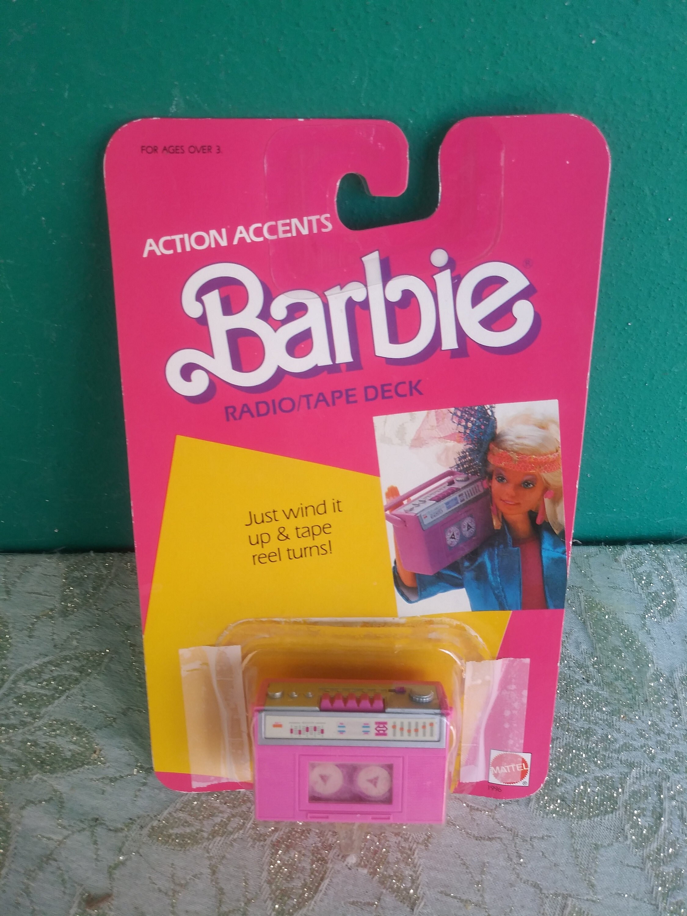 Barbie Action Accent Radio/ Tape Deck New in Box