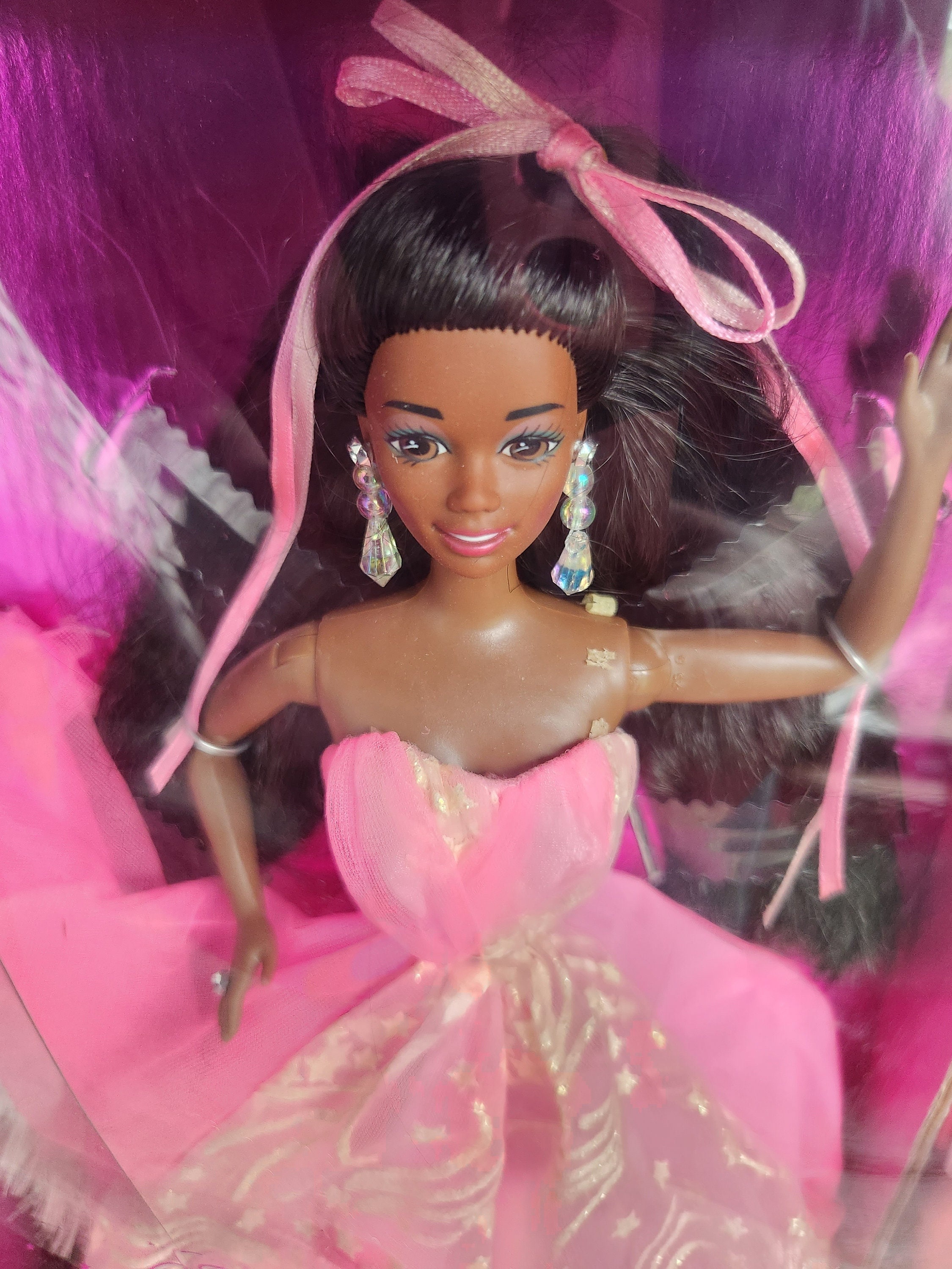 Mattel Vintage African American Dance and Twirl 1994 Barbie Doll