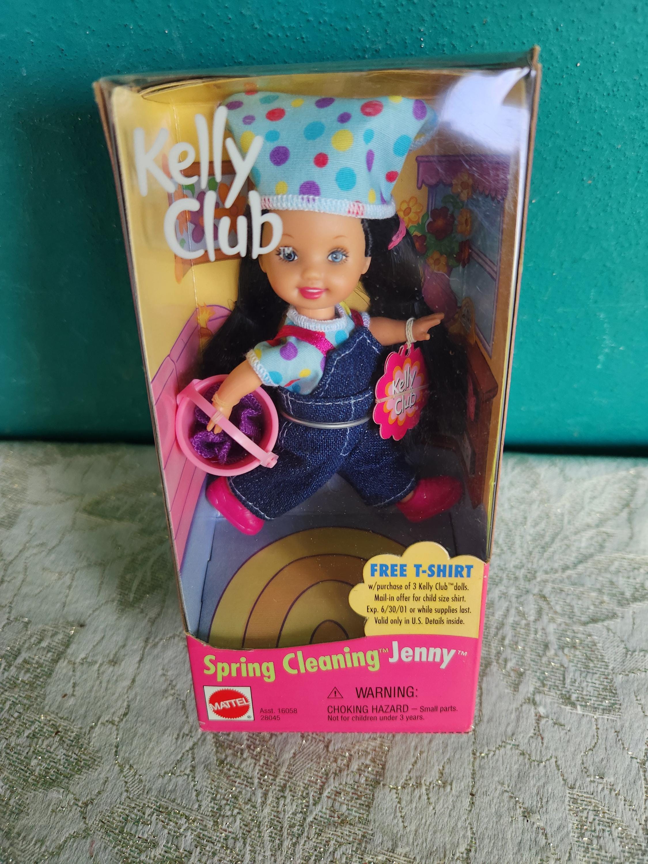 Mattel Vintage Barbie Kelly Lil Friends of Kelly Sprin Cleaning