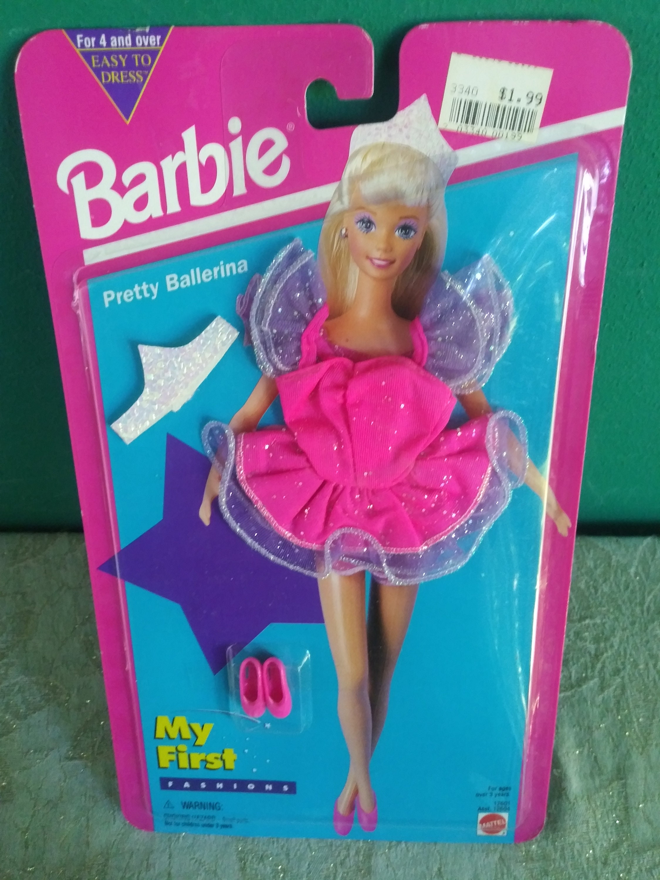 Mattel Barbie dolls clothes, New in packages Barbie Doll clothes, My first Barbie Pretty Ballerina