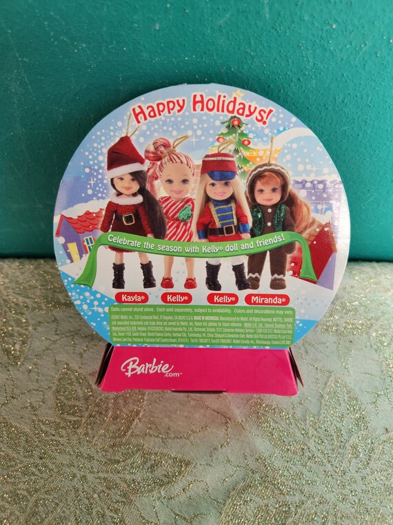 Mattel Vintage Happy Holidays Kelly Doll Ornament Kelly Doll