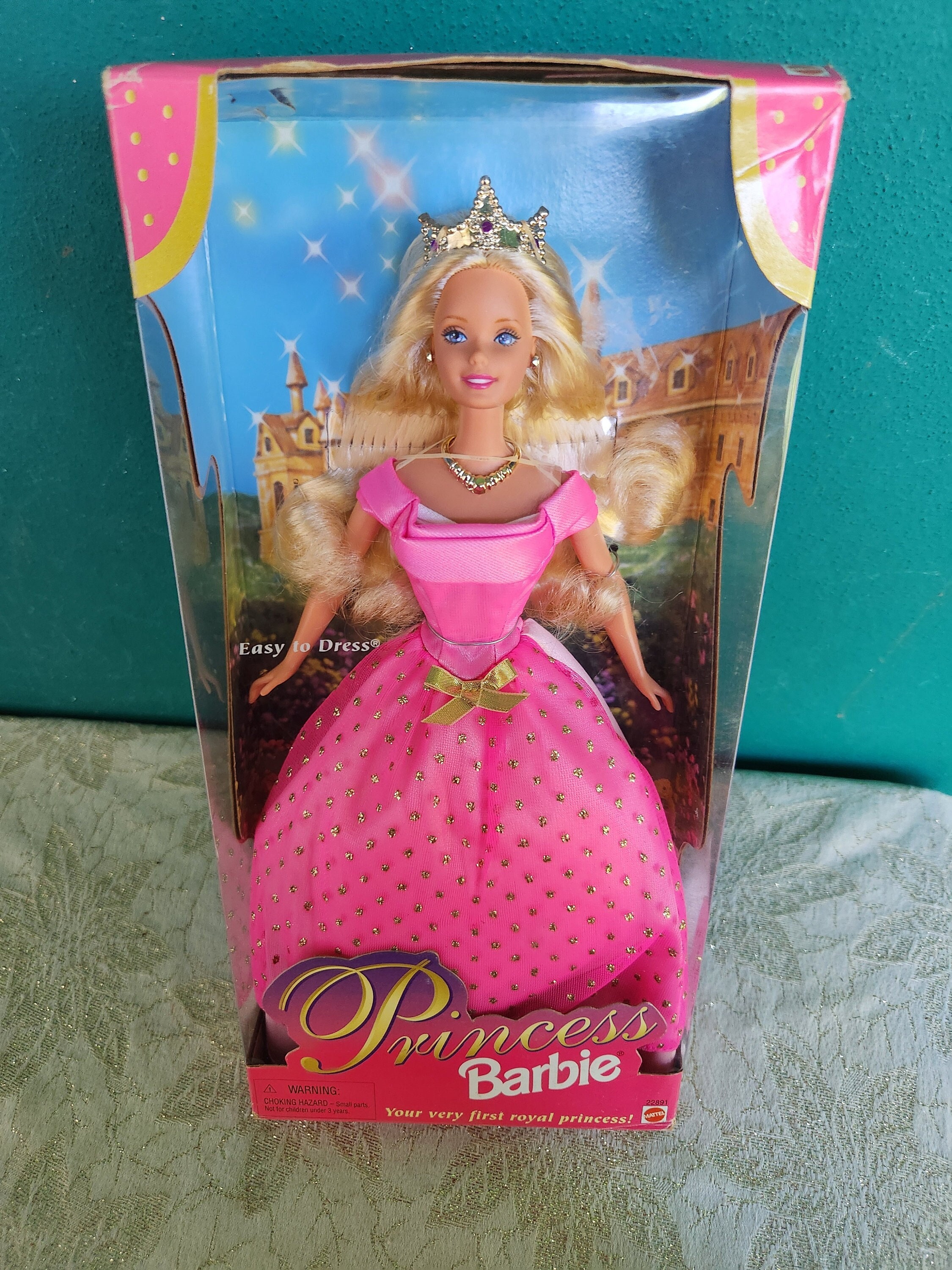 Pink princess barbie hotsell