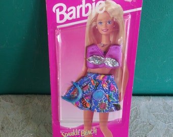 Mattel Sparkle Beach Barbie Abbigliamento Vestiti per bambole Barbie vintage