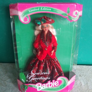 Mattel Barbie Lalka świąteczna &quot;Season Greetings&quot; Specjalna edycja