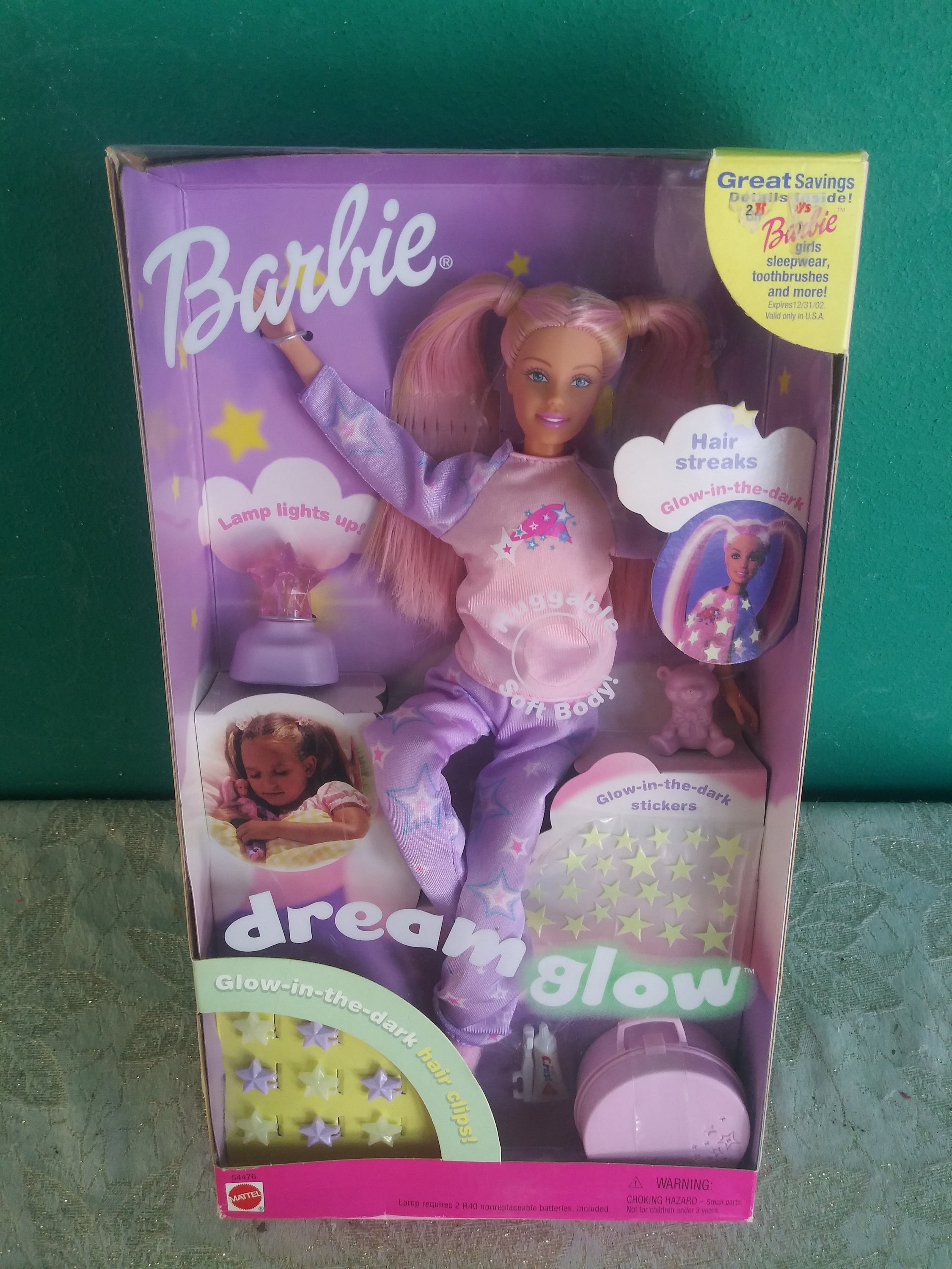 Dream glow barbie 2001 hotsell