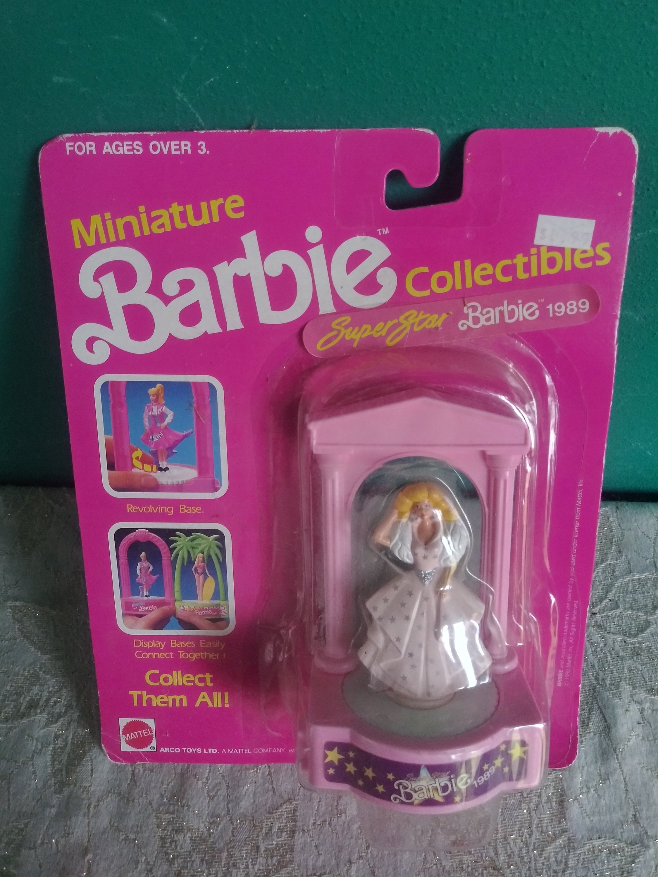 Mattel Miniatura Super Star Miniatura Colección Barbie - Etsy España