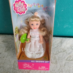 Mattel Vintage Barbie Kelly Lil friends of Kelly Little Bride Kelly