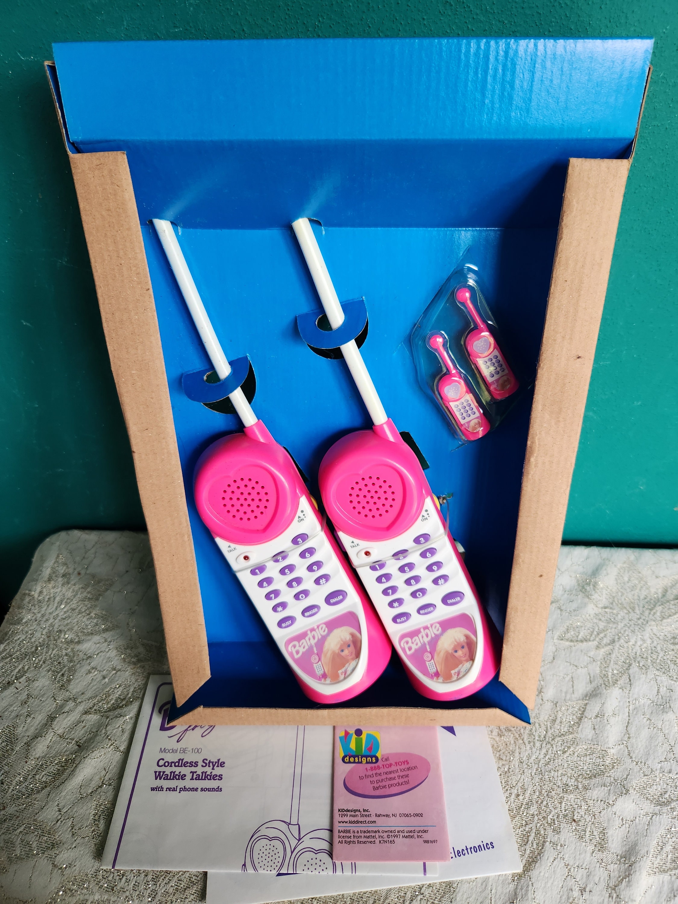 Barbie walkie talkies 90s hotsell