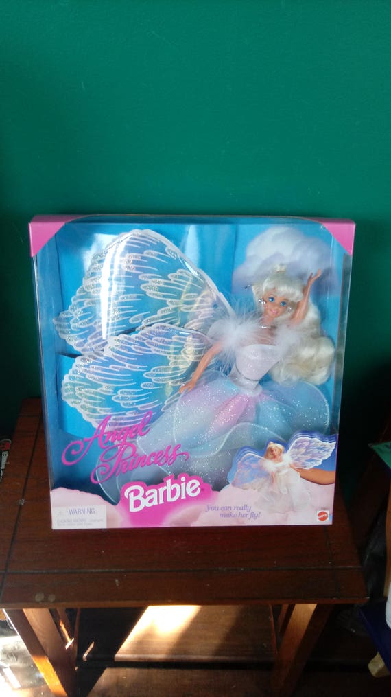 angel princess barbie 1996 value