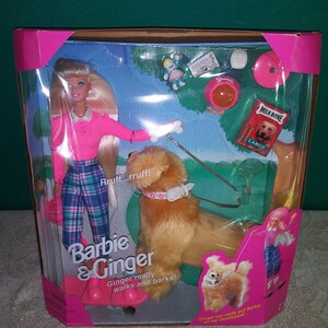 barbie ginger dog