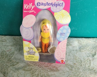 Mattel Vintage Barbie Kelly Lil friends of Kelly Easter Cheery Chick Doll