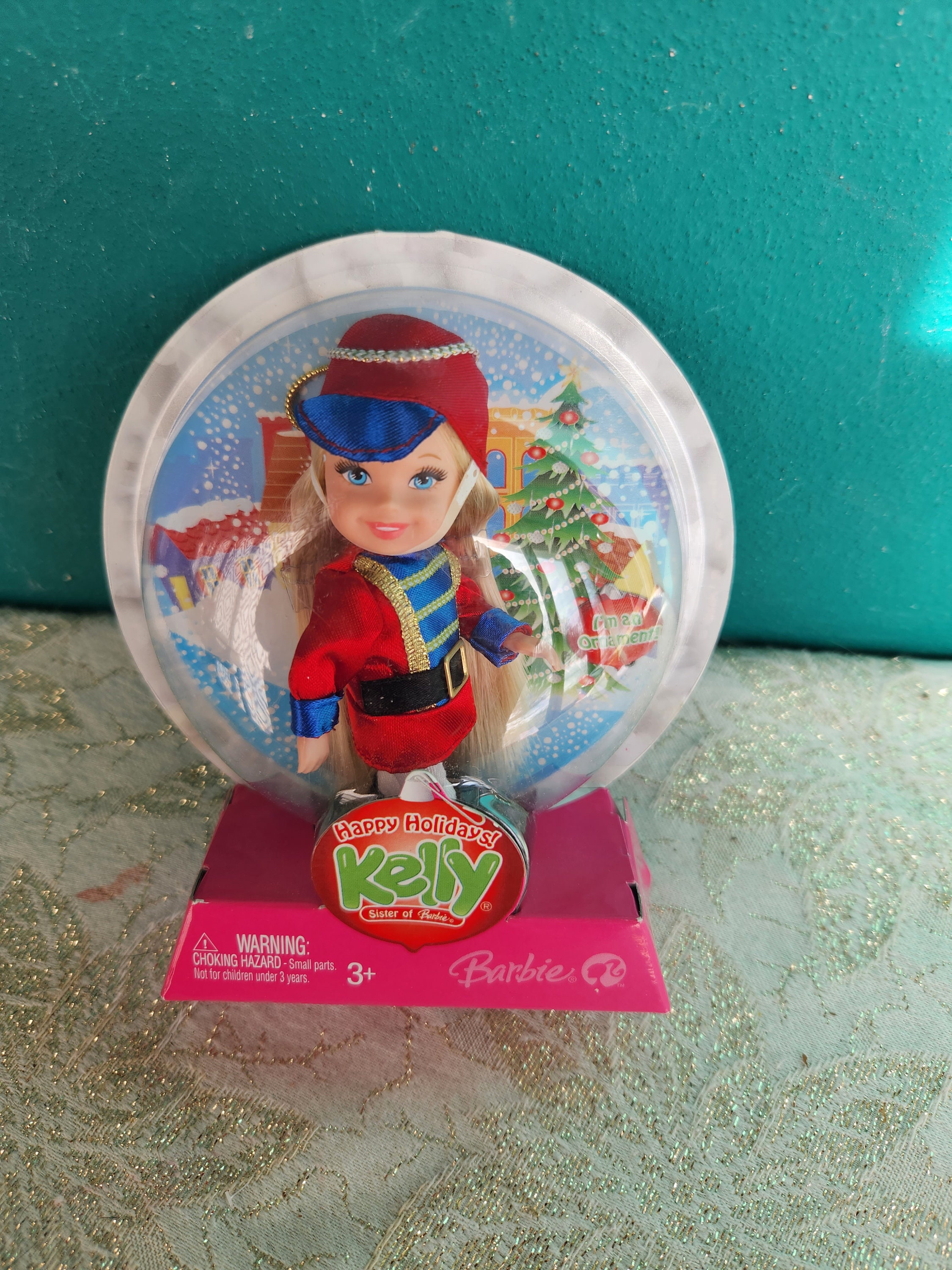 Mattel Vintage Happy Holidays Kelly Doll Ornament Kelly Doll