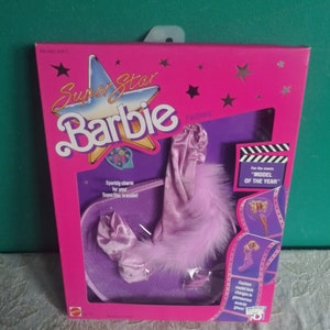 Mattel Barbie Super Star Model of the Year Vintage 1980&#39;s Barbie Clothes