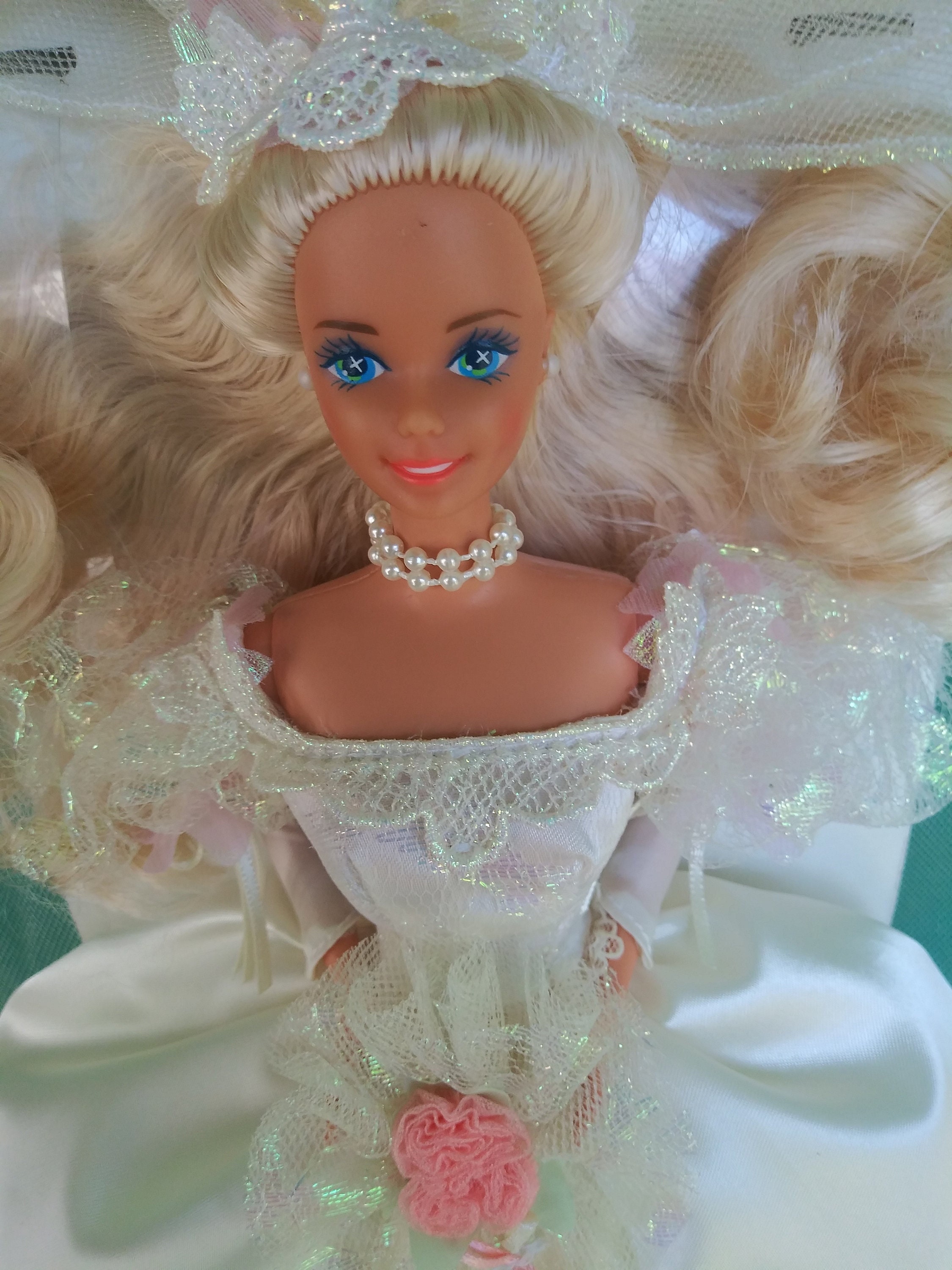 Mattel 1991 Dream Bride Barbie Doll No Box Etsy