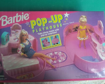 Buy Mattel 1994 Barbie Pop up Playhouse Barbie Furniture Playset