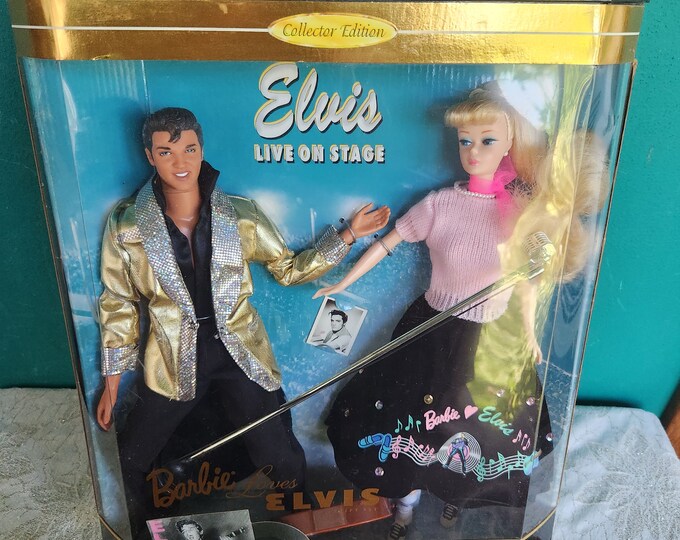 Mattel Barbie Loves Elvis Vintage Barbie Doll Vintage Elvis Etsy