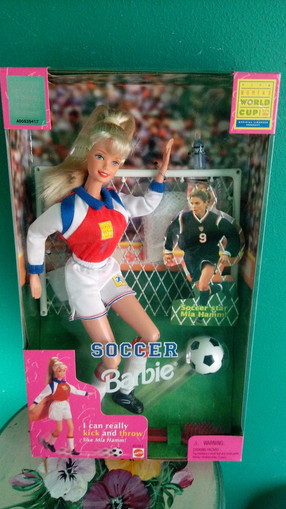 soccer barbie 1998