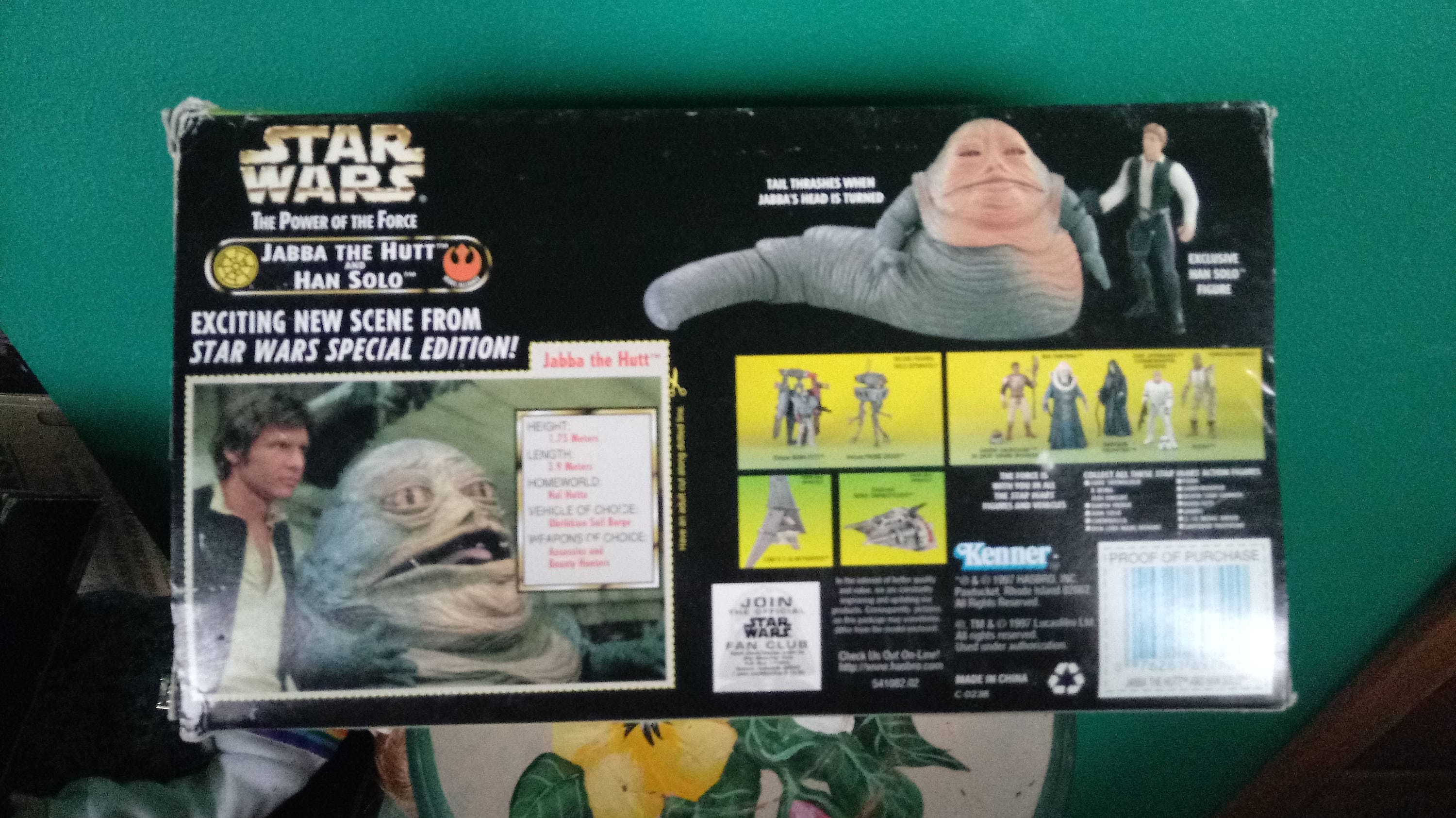 スターウォーズ フォースの力 ジャバ・ザ・ハットとハン・ソロ