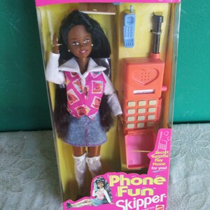 Mattel Phone Fun Skipper African American Doll Special Edition