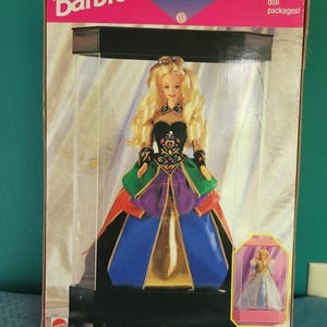Mattel Vintage 1990&#39;s Barbie Display Case Black