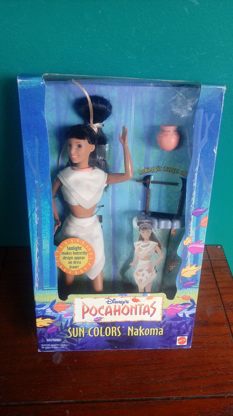 pocahontas sun colors doll