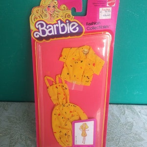 Mattel Vintage 1980&#39;s Fashion Collectibles Vintage Barbie Clothes Vintage 1980&#39;s Barbie Doll Clothes 3686