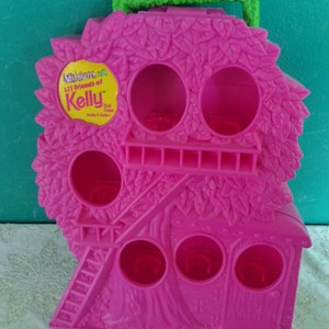 Mattel Kelly Adventures Treehouse Dolls Storage Case