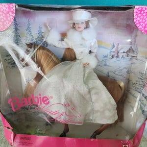 Mattel Winter Ride Barbie Horse