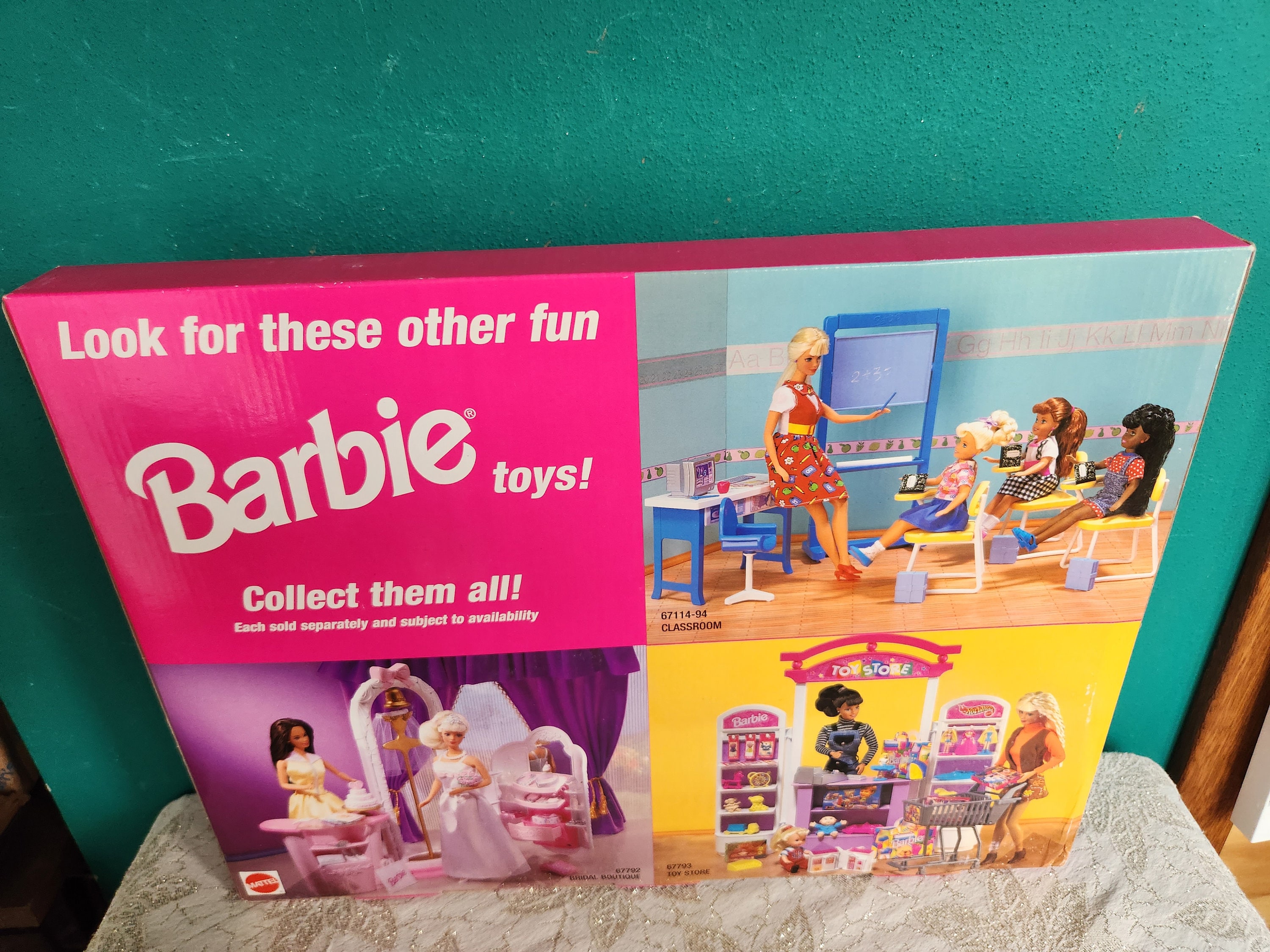 Mattel 1998 Barbie Candy and Ice Cream Shoppe Playset Etsy
