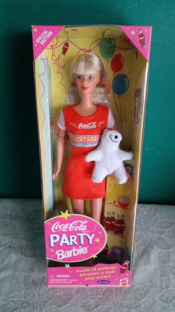 coca cola party barbie value