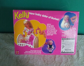 Mattel Vintage Bedtime Fun Kelly Baby Sister of Barbie Doll