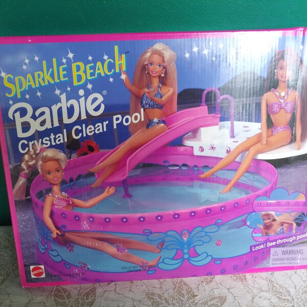 Vintage Barbie Pool - Etsy