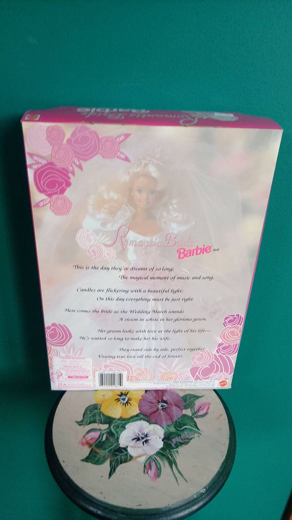 romantic bride barbie 1992 value