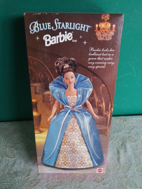 Mattel Blue Starlight Barbie Vintage Etsy