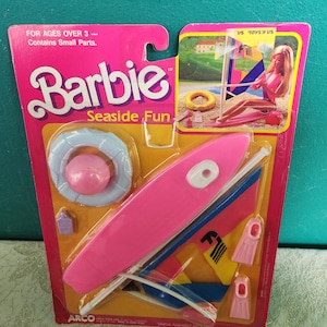 Mattel Vintage 1980&#39;s Seaside Fun playset Vintage Barbie Clothes Vintage 1980&#39;s Barbie Doll Clothes