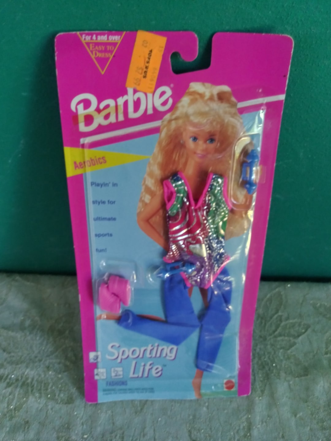 Buy Mattel Barbie Dolls Clothes, New in Package, Barbie Sports Life Barbie  Aerobics Online in India