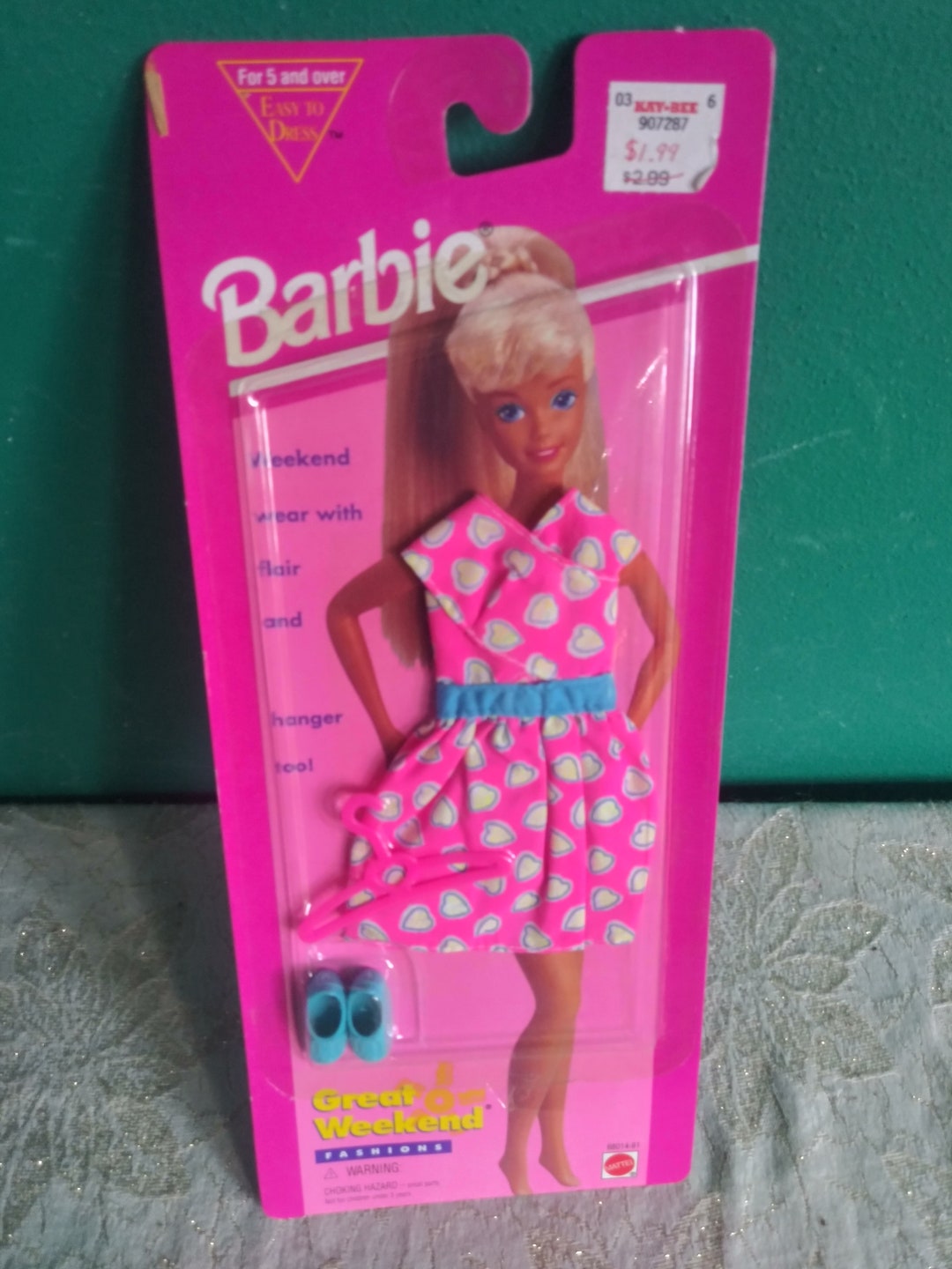 Mattel Barbie Dolls Clothes, New in Package Barbie Doll Clothes, Barbie Great Weekend Clothes Etsy